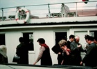 Die Letzte Fahrt von Dampfschiff Italia am 21. September 1963